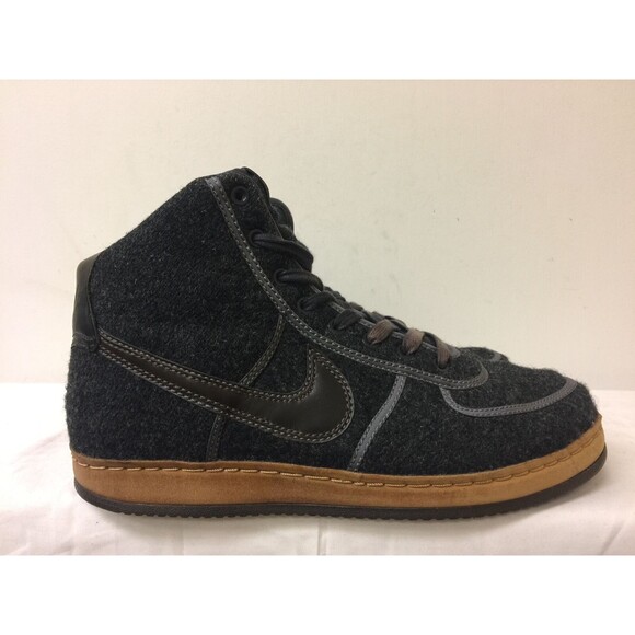 NIKE  Men HI TOP WOOL ATHLETIC SHOES GRAY VINTAGE  309388 021 SZ 11.5 - Picture 4 of 12